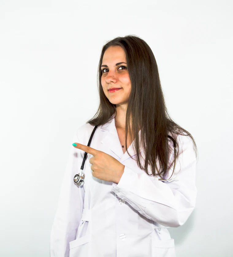 Friendly doctor at Health Global Point
